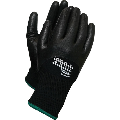 Gants thermiques Nitri-Dex Viking, 8/Moyen, R&ecirc;vetement Nitrile, Calibre 15, Enveloppe en Nylon Toolneeds Inc.