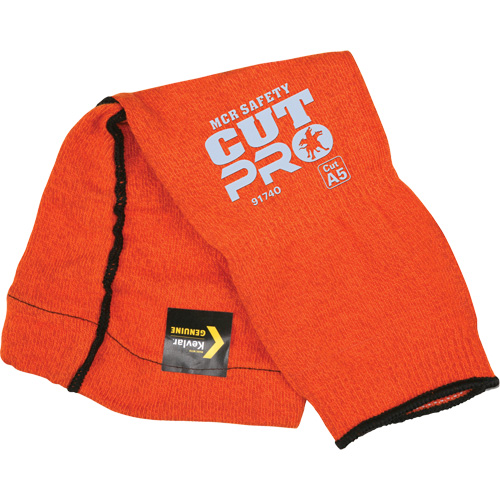 Memphis&reg; Sleeves With Thumb Hole, Kevlar&reg;, 14", ASTM ANSI Level A5, Orange Toolneeds Inc.
