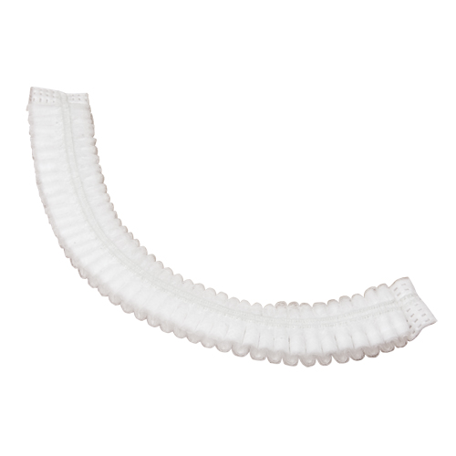 Bonnet bouffant pliss&eacute;, Polypropyl&egrave;ne, 24", Blanc Toolneeds Inc.