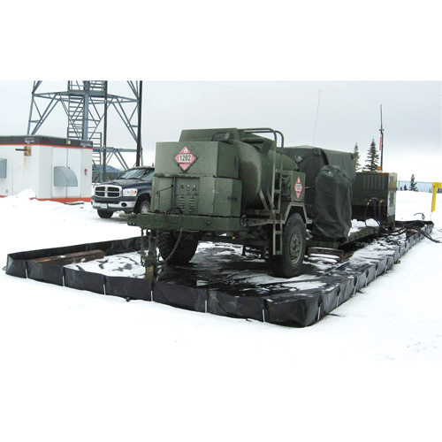 Insta-Berm L-Rod, 748 US gal. Capacity, 10' W x 10' L x 12" H, L-Bracket Toolneeds Inc.