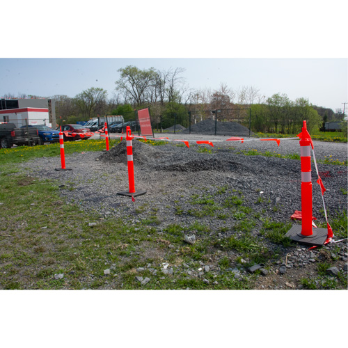 Premium Delineator Post, 42" H, Orange Toolneeds Inc.