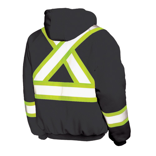 Chandail avec capuchon de s&eacute;curit&eacute;, Polyester, Grand, Noir Toolneeds Inc.
