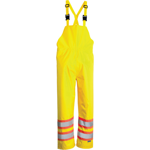 Salopette Open Road, Polyester, Petit, Jaune lime haute visibilit&eacute; Toolneeds Inc.