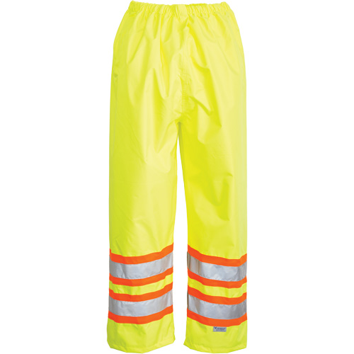 Pantalons avec taille &eacute;lastique Open Road, Polyester, Petit, Jaune lime haute visibilit&eacute; Toolneeds Inc.