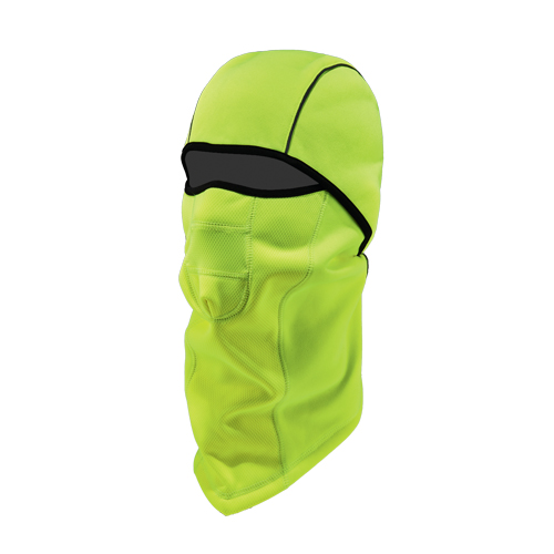 N-Ferno&reg; 6823 Wind-Proof Hinged Balaclava, Fleece, High-Visibility Lime Green Toolneeds Inc.
