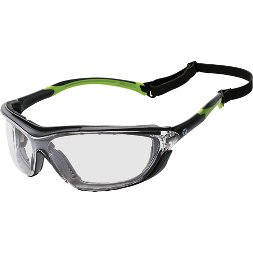 Lunettes de s&eacute;curit&eacute; Veratti Primo, Lentille Transparent, Antibu&eacute;e, ANSI Z87+/R&eacute;pond ou surpasse la norme CSA Z94.3 Toolneeds Inc.