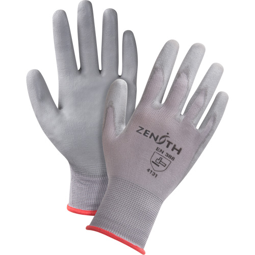 DMF-Free Coated Gloves, 9/Large, Polyurethane Coating, 15 Gauge, Nylon Shell Toolneeds Inc.
