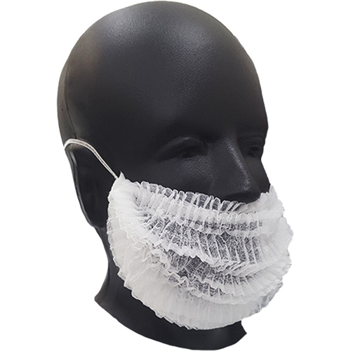 Beard Covers, Polypropylene, White Toolneeds Inc.