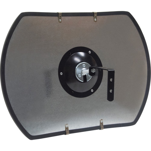 Roundtangular Convex Mirror with Bracket, 12" H x 18" W, Indoor/Outdoor Toolneeds Inc.
