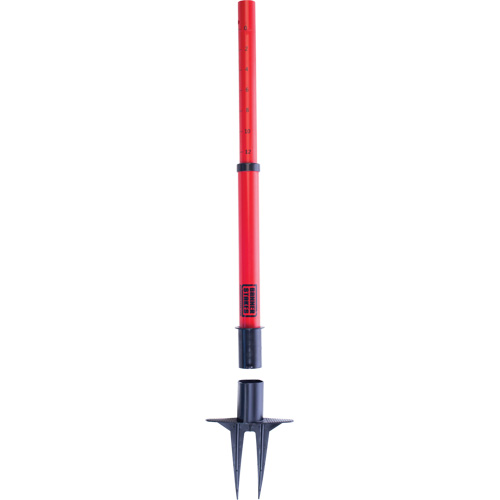 Montant de barri&egrave;re PLUS, Hauteur de 42", Rouge Toolneeds Inc.