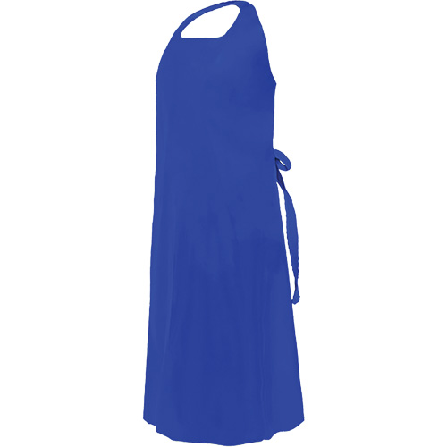 COVERME Apron, Polyurethane, 50" L x 35" W, Blue Toolneeds Inc.