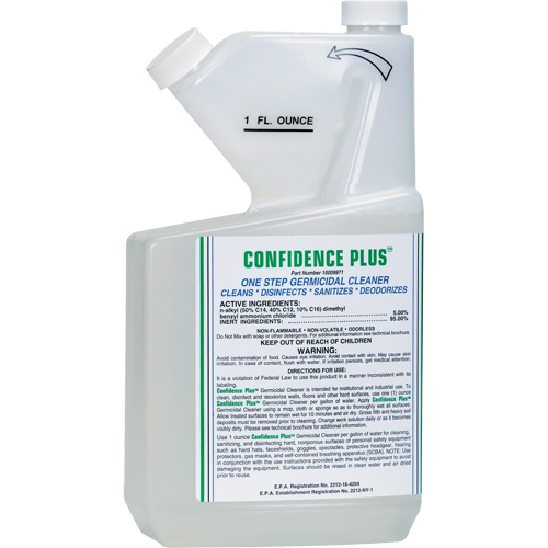 Nettoyant germicide pour respirateur Confidence Plus, Liquide Toolneeds Inc.