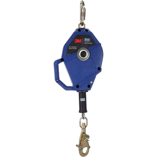 Cordage de s&eacute;curit&eacute; autor&eacute;tractable avec verrouillage intelligent, 30', Acier galvanis&eacute;, Pivotant Toolneeds Inc.