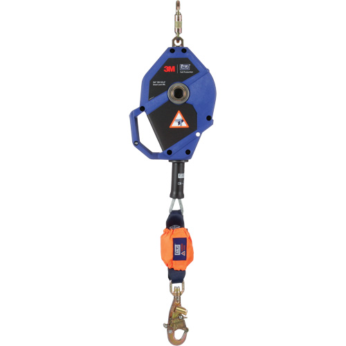 Cordage de s&eacute;curit&eacute; autor&eacute;tractable avec verrouillage intelligent, 30', Acier inoxydable, Pivotant Toolneeds Inc.