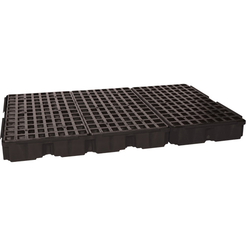 Plateforme de d&eacute;versement modulaire, Capacit&eacute; de d&eacute;versement 88 gal. US, 51,5'' x 78,25" x 6,5" Toolneeds Inc.