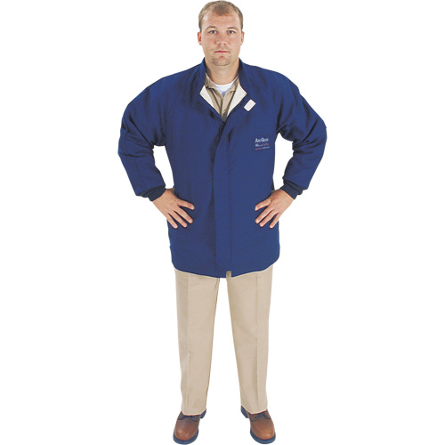 Veste de protection contre l'arc &eacute;lectrique, Moyen, Bleu, 40 cal/cm² Toolneeds Inc.