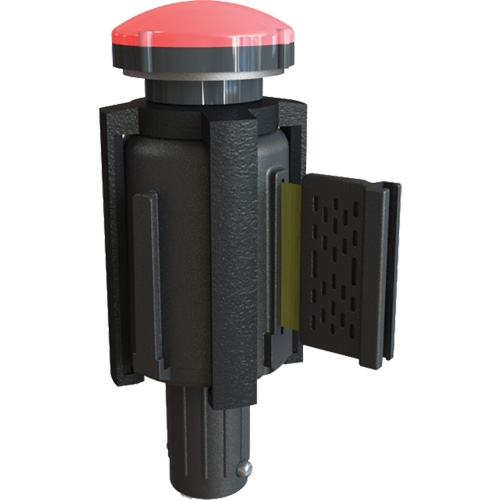 PLUS Barrier System Strobe Light Bracket & Red Strobe Light, Black Toolneeds Inc.
