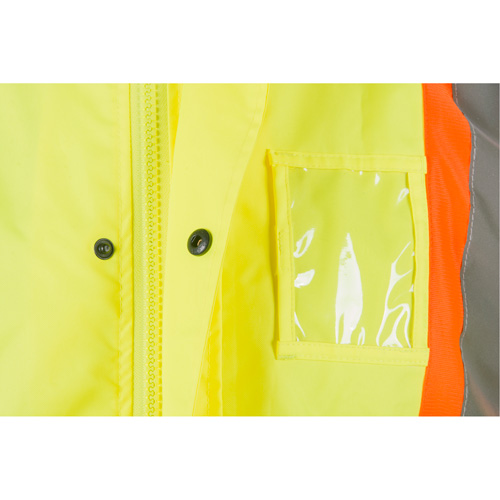 RZ1000 Rain Jacket, Polyester, Small, High Visibility Lime-Yellow Toolneeds Inc.