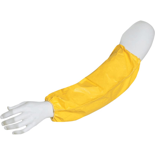 Manches jetables, Longueur de 18", Tychem 2000, Jaune Toolneeds Inc.