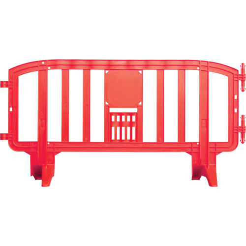 Movit Barricade, Interlocking, 78" L x 39" H, Red Toolneeds Inc.