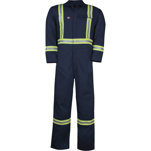 Combinaison non doubl&eacute;e Westex UltraSoft, Taille Grand (grande taille), Bleu marine, 12,4 cal/cm2 Toolneeds Inc.