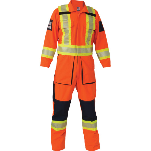 Ripstop Coveralls, 2X-Large, High Visibility Orange Toolneeds Inc.
