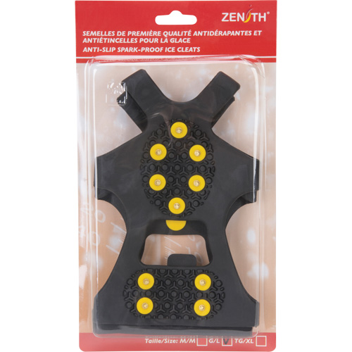Semelles antid&eacute;rapantes et anti&eacute;tincelles pour la glace, Laiton, Traction Crampon, Grand Toolneeds Inc.