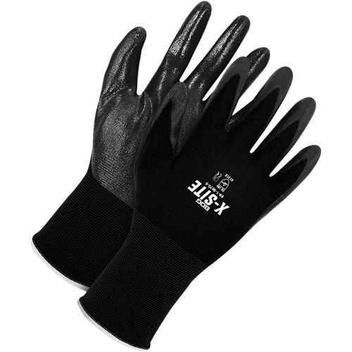 Coated Gloves, 10, Bi-Polymer Coating, 15 Gauge, Nylon Shell Toolneeds Inc.