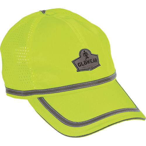 Casquette de baseball haute visibilit&eacute; GloWear 8930, Jaune lime haute visibilit&eacute;, Polyester Toolneeds Inc.