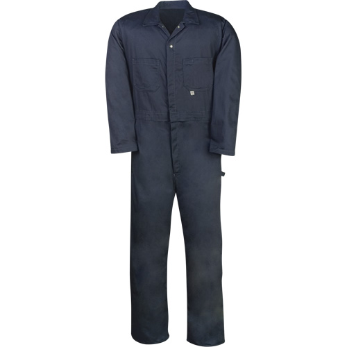 Industrial Work Coveralls, Men's, Navy Blue, Size 36 Toolneeds Inc.