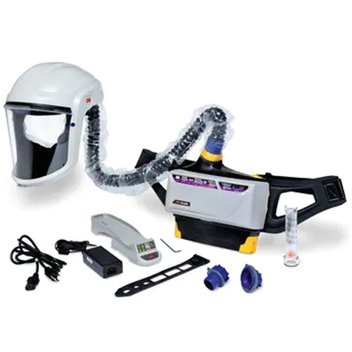 Trousse d'ensemble respirateur d'&eacute;puration d'air propuls&eacute; pour peintre Versaflo, Capuchon & visi&egrave;re, Pile Lithium-ion Toolneeds Inc.