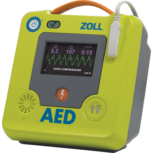 D&eacute;fibrillateur AED 3 BLS pour secouristes professionnels, Semi-automatique, Français, Classe 4 Toolneeds Inc.