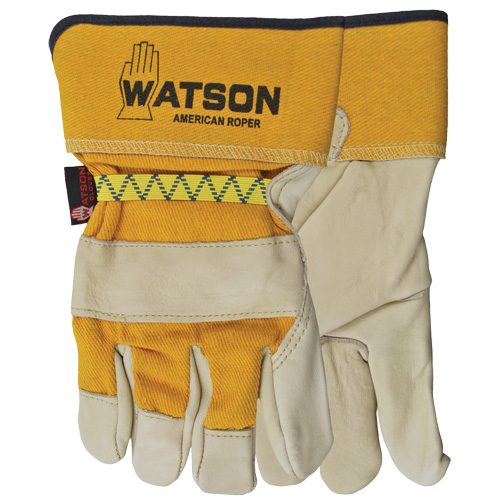 American Roper Gloves, Small, Grain Cowhide Palm, Cotton Inner Lining Toolneeds Inc.