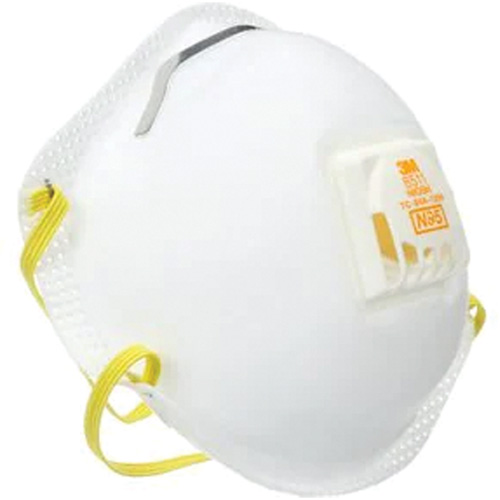 Respirateur contre les particules 8511, N95, Certifi&eacute; NIOSH Toolneeds Inc.