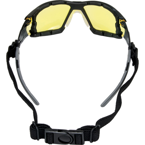 Z2900 Series Safety Glasses with Foam Gasket, Amber Lens, Anti-Scratch, ANSI Z87+/Meets/Exceeds CSA Z94.3 Toolneeds Inc.