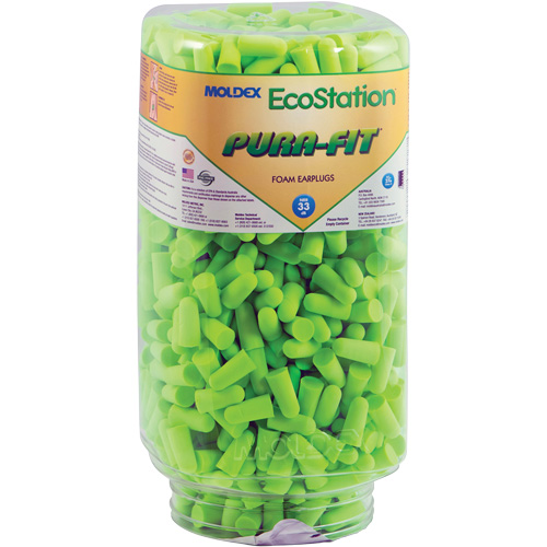 EcoStation Pura-Fit&reg; Earplug Refill, Bulk - Canister Toolneeds Inc.