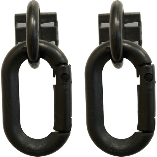 Safety Chain Magnetic Ring & Carabiner Set, Black Toolneeds Inc.