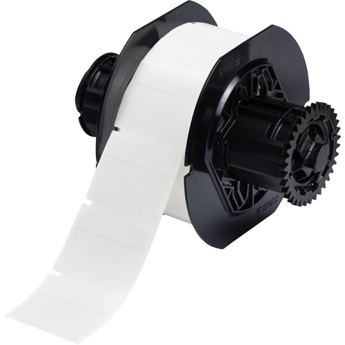 &eacute;tiquettes auto plastifiantes de s&eacute;rie B33, Vinyle, 1,75" lo x 1,5" h, Blanc Toolneeds Inc.