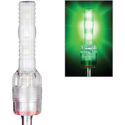 Tiges de s&eacute;curit&eacute; avec lumi&egrave;re DEL tr&egrave;s visibles Safety Whip Toolneeds Inc.