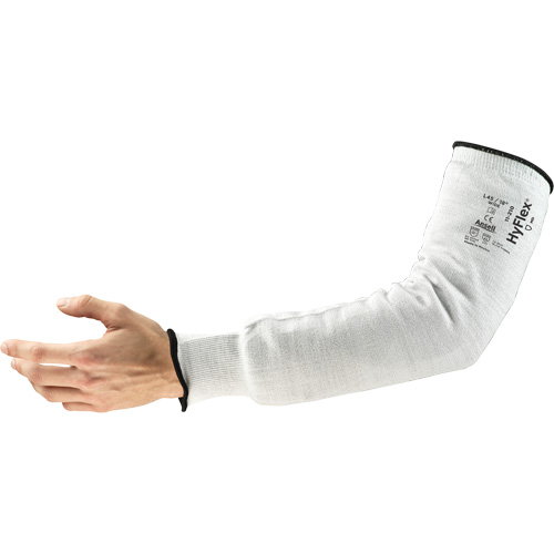 HyFlex&reg; 11-210 Series Wide Cut Resistant Sleeve, Intercept, 18", ASTM ANSI Level A2/EN 388 Level 2, Grey Toolneeds Inc.