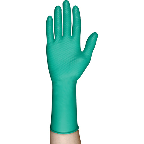 93-287 Series Disposable Gloves, Small, Nitrile, 8.7-mil, Powder-Free, Green Toolneeds Inc.