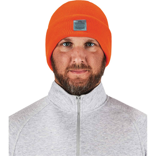 Bonnet en tricot c&ocirc;tel&eacute; N-Ferno, Taille unique, Orange Toolneeds Inc.