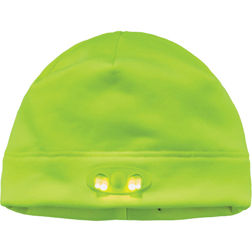 Bonnet N-Ferno &agrave; lumi&egrave;res DEL, Taille unique, Vert lime haute visibilit&eacute; Toolneeds Inc.