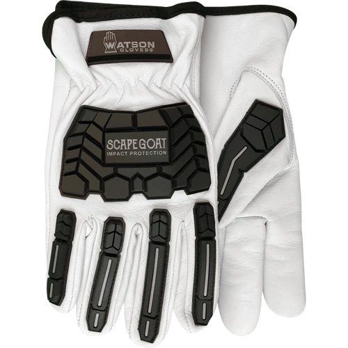 Scape Goat Impact Gloves, Large, Goatskin Palm, Slip-On Cuff Toolneeds Inc.