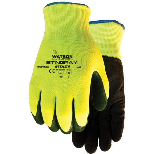 Gants isol&eacute;s Stealth Stingray, T-Grand, R&ecirc;vetement Nitrile, Calibre 13, Enveloppe en Polyester Toolneeds Inc.