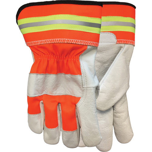 Gants d'ajusteur Flashback, Grand, Paume en Cuir fleur de buffle Toolneeds Inc.