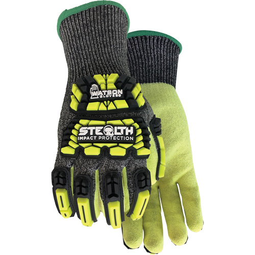 Gants r&eacute;sistants aux coupures et aux chocs Stealth Dog Fight, Petit, Paume en Fibre de verre/PEHP/Nylon/Spandex, Poignet Poignet en tricot Toolneeds Inc.
