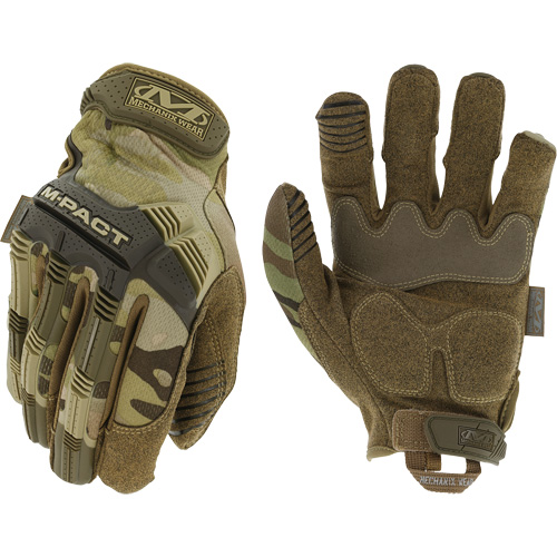 M-Pact&reg; MultiCam Tactical Impact Gloves, 8, Synthetic Palm, Hook & Loop Cuff Toolneeds Inc.