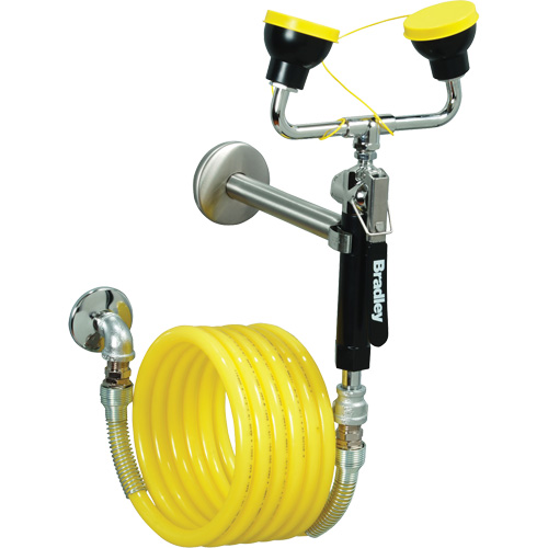 Poste de douche oculaire, Installation Montage mural Toolneeds Inc.