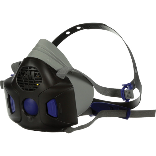 Secure Click HF-800 Series Half Facepiece Reusable Respirator, Silicone, Medium Toolneeds Inc.
